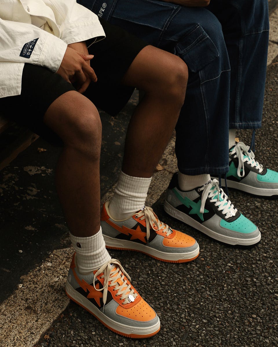 Bapesta on feet clearance